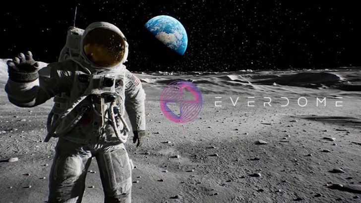 Everdome（DOME）「最新のゲーム内映像」を公開｜NFTギャラリーや月面風景も