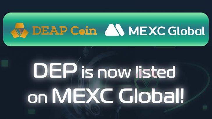 ディープコイン（DEP）暗号資産取引所「MEXC Global」に上場決定