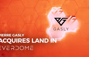 F1ドライバーのPierre Gasly氏「Everdome」のメタバース土地を取得