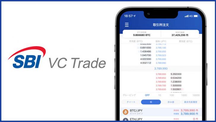 SBI VCトレード：マイナス手数料などを採用した「取引所サービス」提供へ