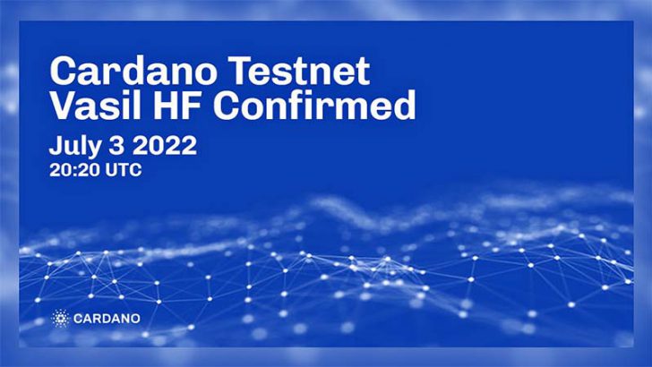 Cardano「テストネットでのVasilハードフォーク」に成功｜大型アップグレードに前進