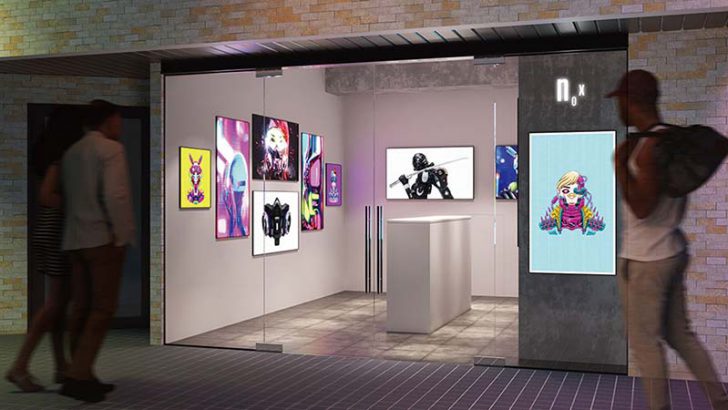 日本初のフィジカルNFTギャラリー「NOX」渋谷区富ヶ谷にオープン｜展示作品も募集