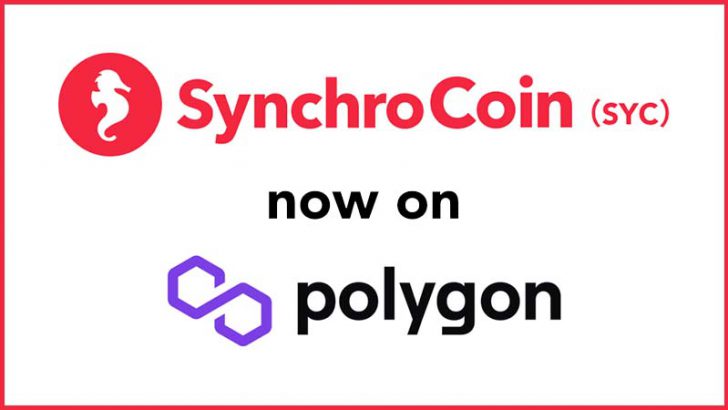 Eat to Earn採用グルメSNS「シンクロライフ」のSYCトークン、Polygon上で利用可能に