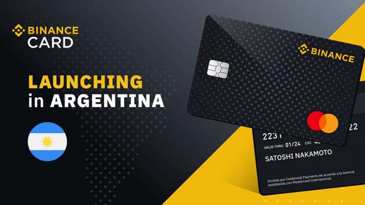 BINANCE×Mastercard「14銘柄対応の仮想通貨決済カード」アルゼンチンで展開