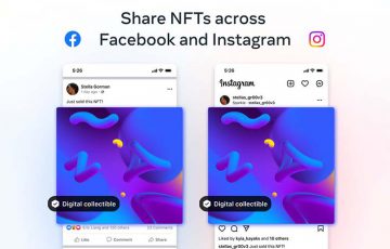 Facebook・Instagram両方で「NFTの投稿・共有」が可能に｜複数のブロックチェーンに対応