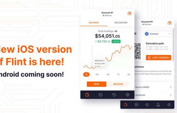 カルダノ関連ウォレット「Flint Wallet」iOS版アプリにdAppブラウザ機能追加