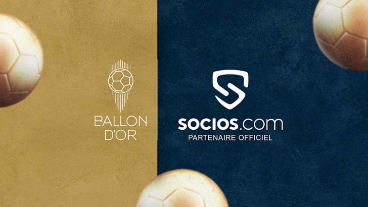 Chiliz＆Socios：2年連続で「バロンドール」の公式パートナーに