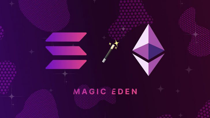 Magic Eden「イーサリアム基盤のNFTコレクション」に対応