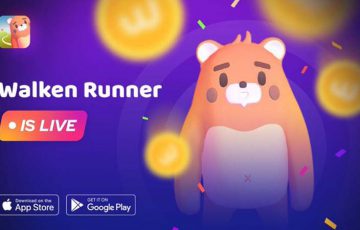 WLKN報酬付きの新作ゲームアプリ「Walken Runner」正式リリース