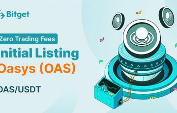 OasysのOASトークン「Bitget」も取扱発表｜暗号資産取引所への上場続く