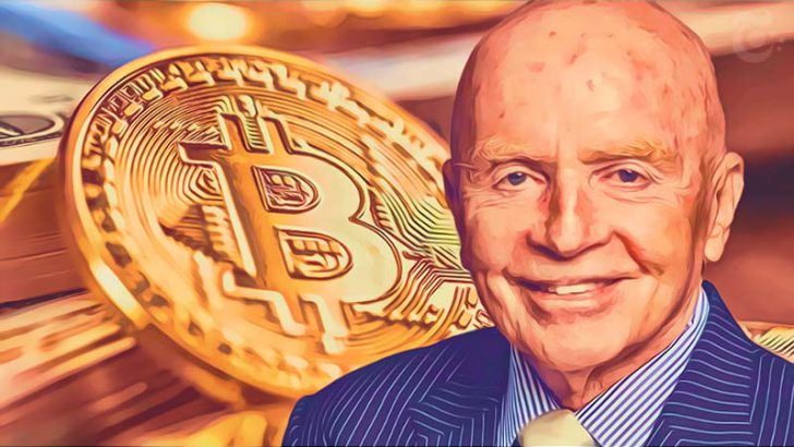ビットコイン価格「10,000ドルまで下落する可能性がある」と予想：Mark Mobius氏