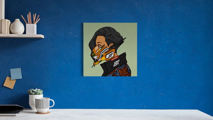 ウォレット接続でNFTアートをキャンバスプリント「NFT PRINT」提供開始：NOX