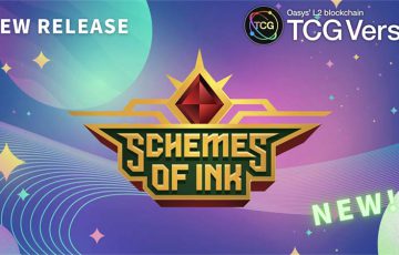 OasysのL2チェーンTCG Verse：ブロックチェーンカードゲーム「Schemes of ink」で採択