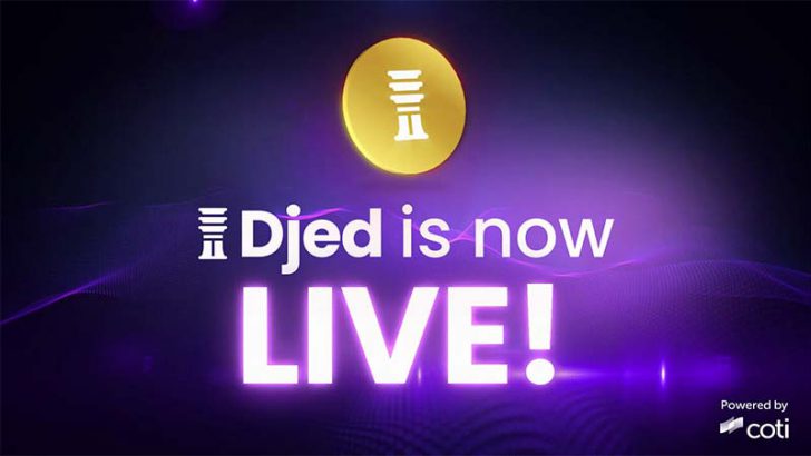 カルダノ基盤ステーブルコイン「Djed」メインネットで正式稼働｜複数のDEXにも上場