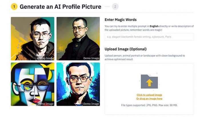 BINANCE：AI活用の画像NFT発行ツール「Bicasso」のベータ版公開