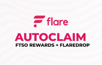 Flare Networks：FTSO委任報酬とFlareDrop分配金を自動請求できる「Auto Claim」リリース