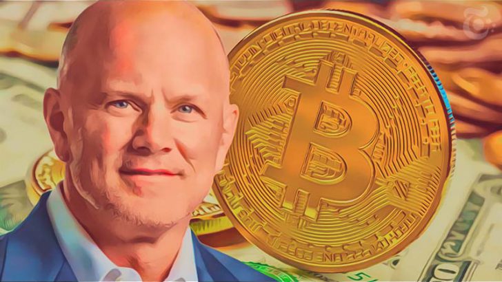 Galaxy Digital創設者「ビットコイン投資のタイミングは今」景気後退を予想