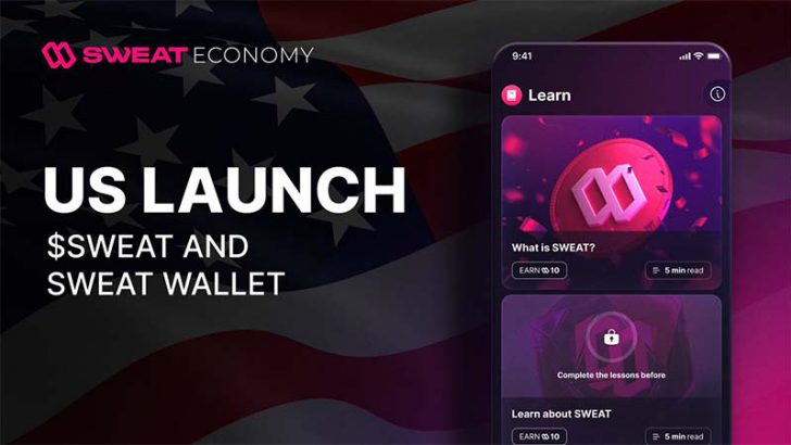 Sweatcoin：米国で「SWEAT」と「Sweat Wallet」リリースへ