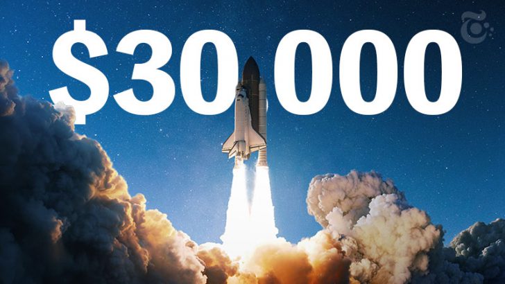 ビットコイン価格「30,000ドル」に到達｜考えられる上昇理由と今後注目の価格帯は？