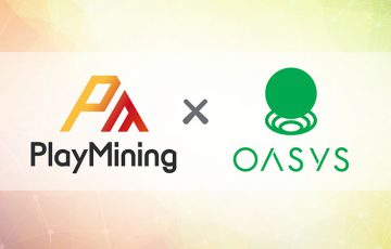 ディープコイン展開するDEA社「Oasys」と提携｜人気のゲーム関連プロジェクトが協力