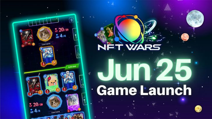 全てのNFTで遊べる新作ゲーム「NFTWars」6月25日公開へ｜Oasys L2のTCG Verseを採用