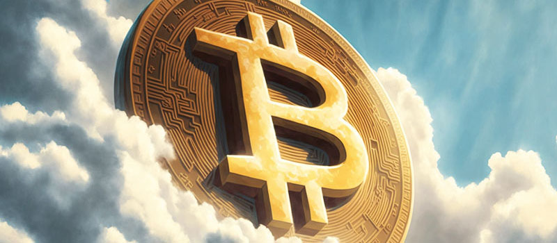 Bitcoin-BTC-Art-Sky