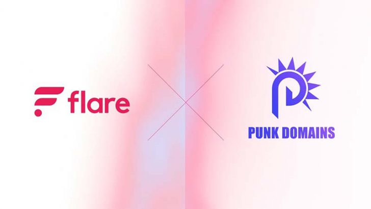 Flare Network：Web3ドメイン提供する「Punk Domains」と提携