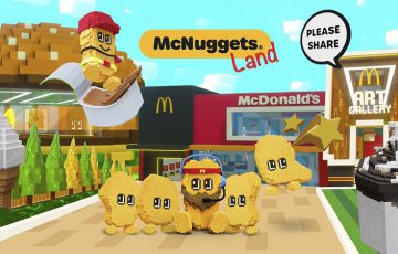 マクドナルド香港：The Sandboxのメタバースで「McNuggets Land」展開