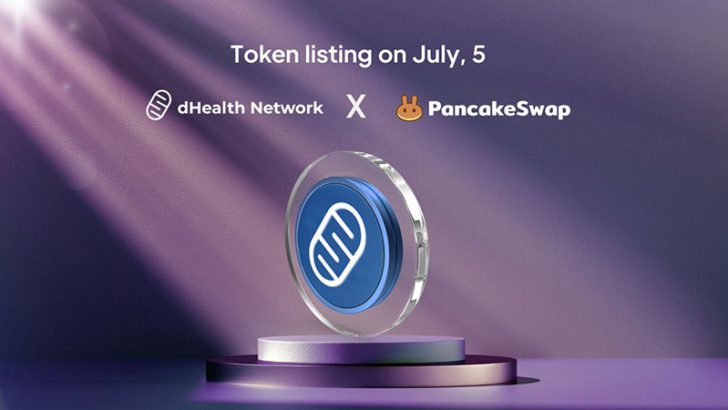 dHealth Network：BEP20版DHPが「PancakeSwap」に上場｜UPDATEベータ版も公開