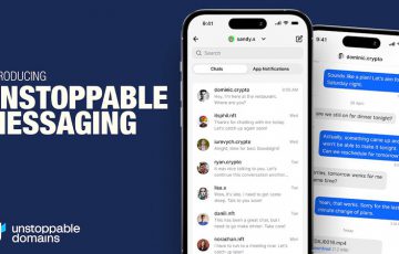 Web3ドメインで無料メッセージ送信「Unstoppable Messaging」登場｜特徴・使い方も紹介