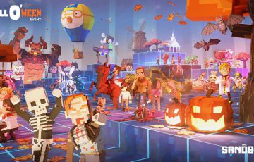 The Sandbox：10万SANDの山分け報酬付「ハロウィンイベント」開始