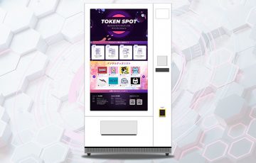 全国1,000台のサイネージ型自販機でNFT販売へ「24karat × AIICO」が2月からサービス提供