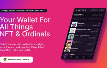 マルチチェーン対応ウォレット「Magic Eden Wallet」一般公開｜SOL・BTC・ETH・Polygonに対応