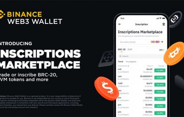 BINANCE「インスクリプション・マーケットプレイス」公開｜BRC-20などの売買・発行が可能に