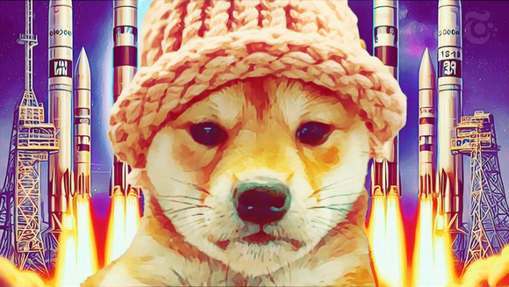 Dogwifhat（WIF）ミームコイン時価総額ランキング3位に｜価格上昇率は2,560％