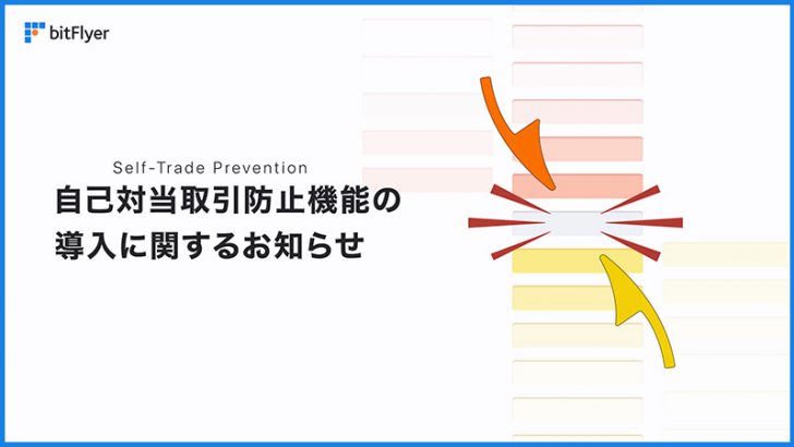 ビットフライヤー「自己対当取引防止機能」を導入｜相場操縦行為を未然に防ぐ