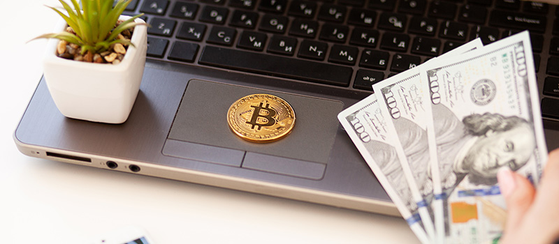 仮想通貨購入の準備をしている画像