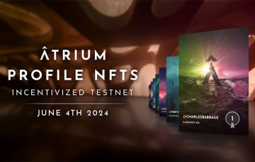 レベルアップできるカルダノNFT「Profile NFT」の報酬付きテスト開始：Atrium Lab