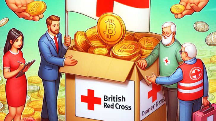 英赤十字社「仮想通貨による寄付」を受け入れ｜70種類以上の銘柄に対応