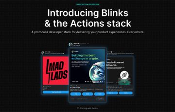 ソラナに革新的新機能「Blinks」登場｜Xなどのサービス上で仮想通貨取引が可能に