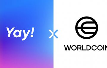 Yay!がワールドコインと提携｜World IDでバーチャルワールドが進化