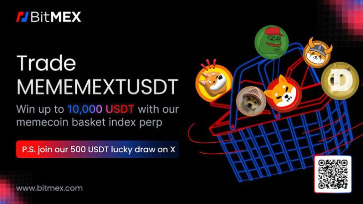 BitMEX「ミームコインのバスケット型先物商品」ローンチ｜DOGE・SHIBなど10銘柄で構成
