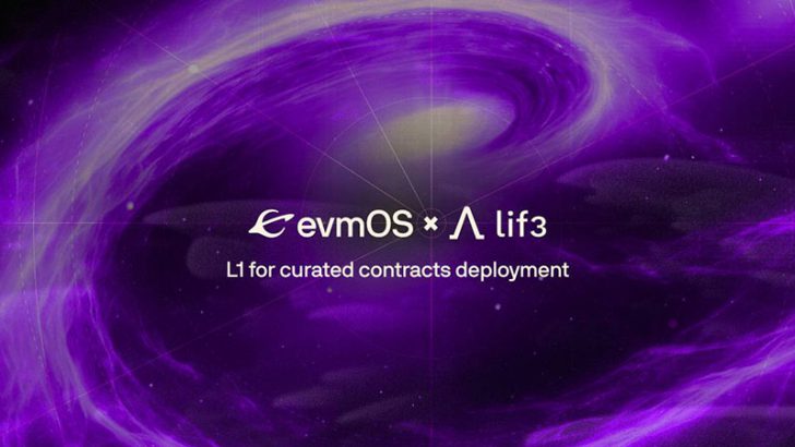Lif3.comがevmOSと提携｜DeFiコントラクト初搭載のレイヤー1ソリューション「Lif3 Chain」を展開